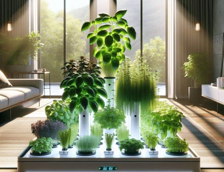 featured creating an indoor herb garden with hydroponics