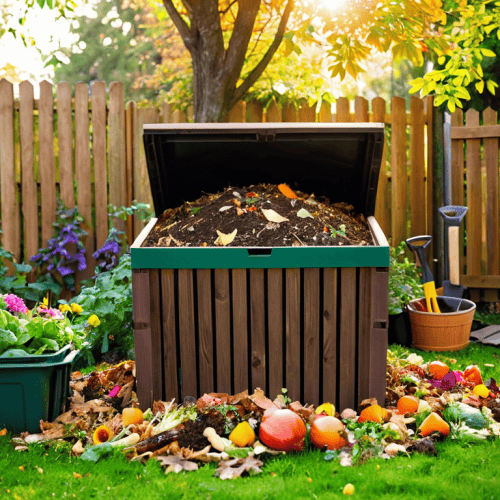 How to start composting bin outdoors