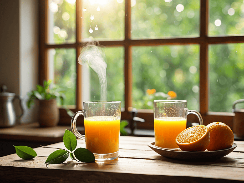 Morning drinks for wellness boost