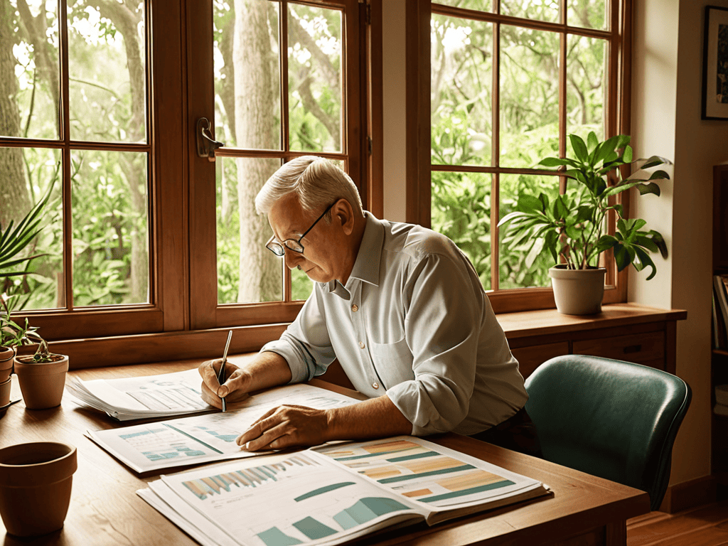 Retirement portfolio allocation guide infographic