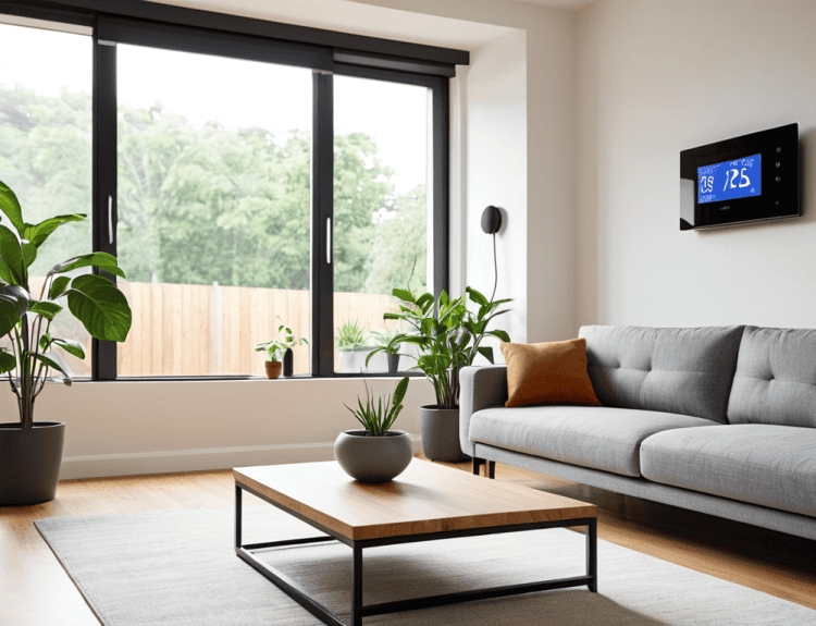 Smart thermostat review device