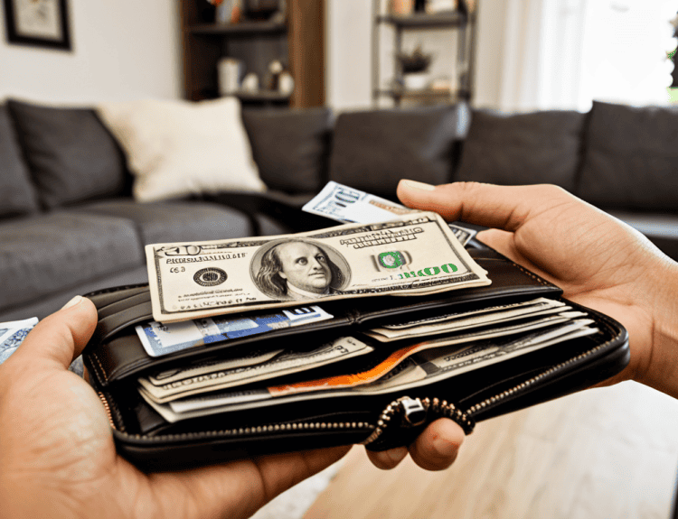 Illustrating Money Dysmorphia concept