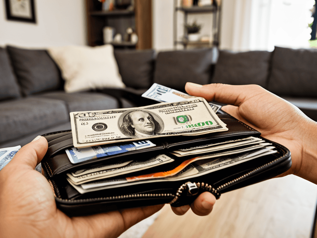 Illustrating Money Dysmorphia concept