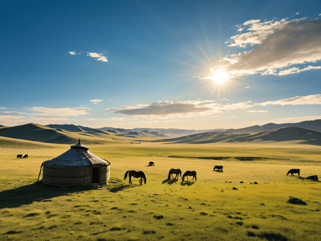 Staying in a Ger Mongolia