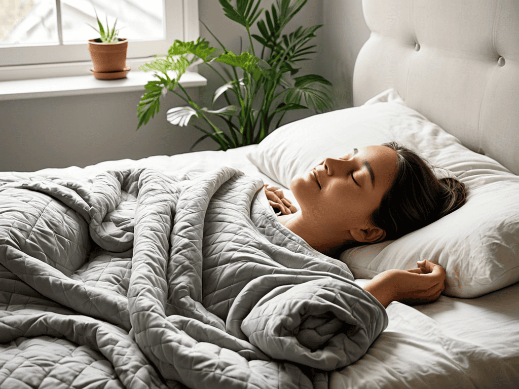 Weighted Blanket Anxiety Relief