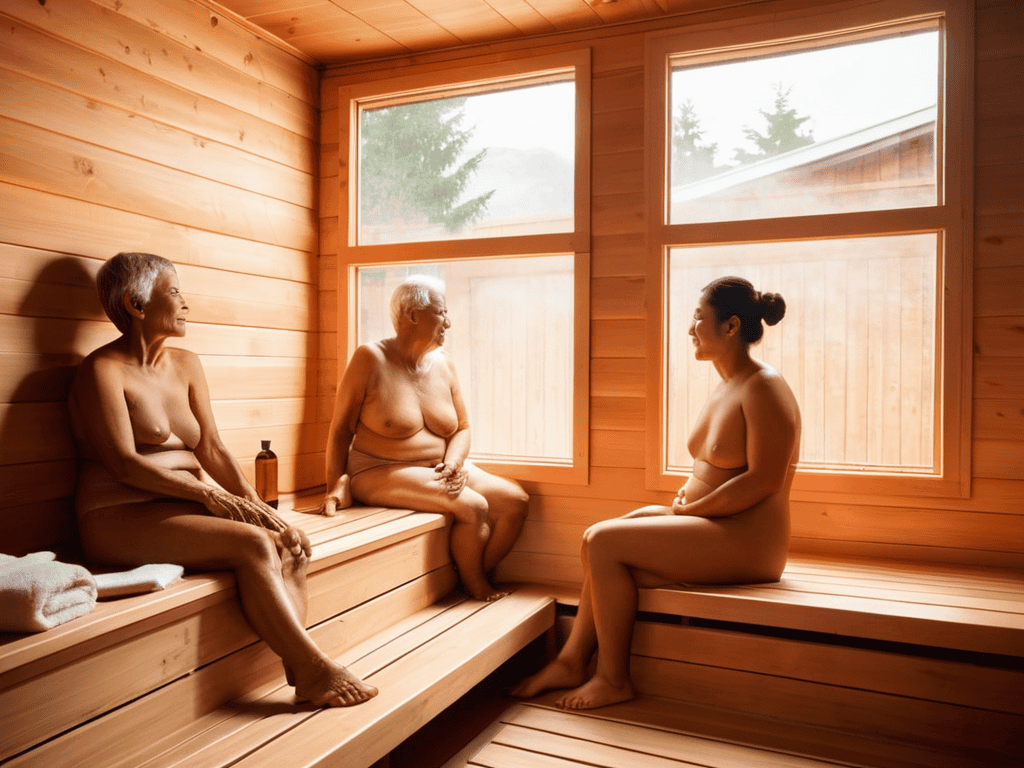 Unlocking Social Saunas together outdoors