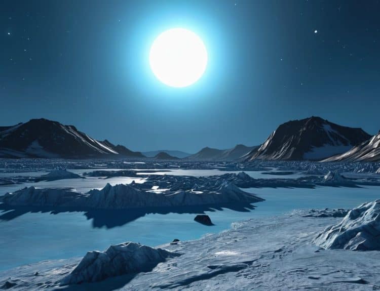 Astrobiology on icy moons research