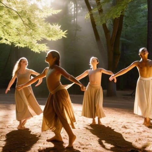 Joyful human dance, Ancestral movement (Primal play)