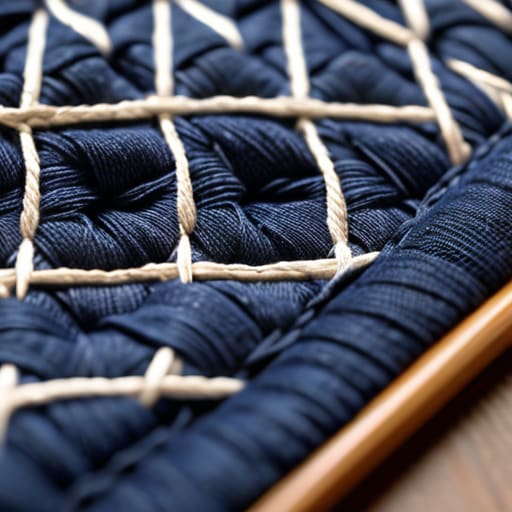 Architectural Layouts and Traditional Japanese Embroidery Patterns.