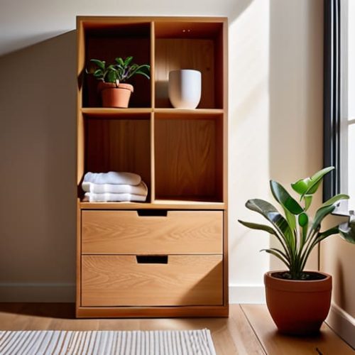 How to build simple storage for a small flat.