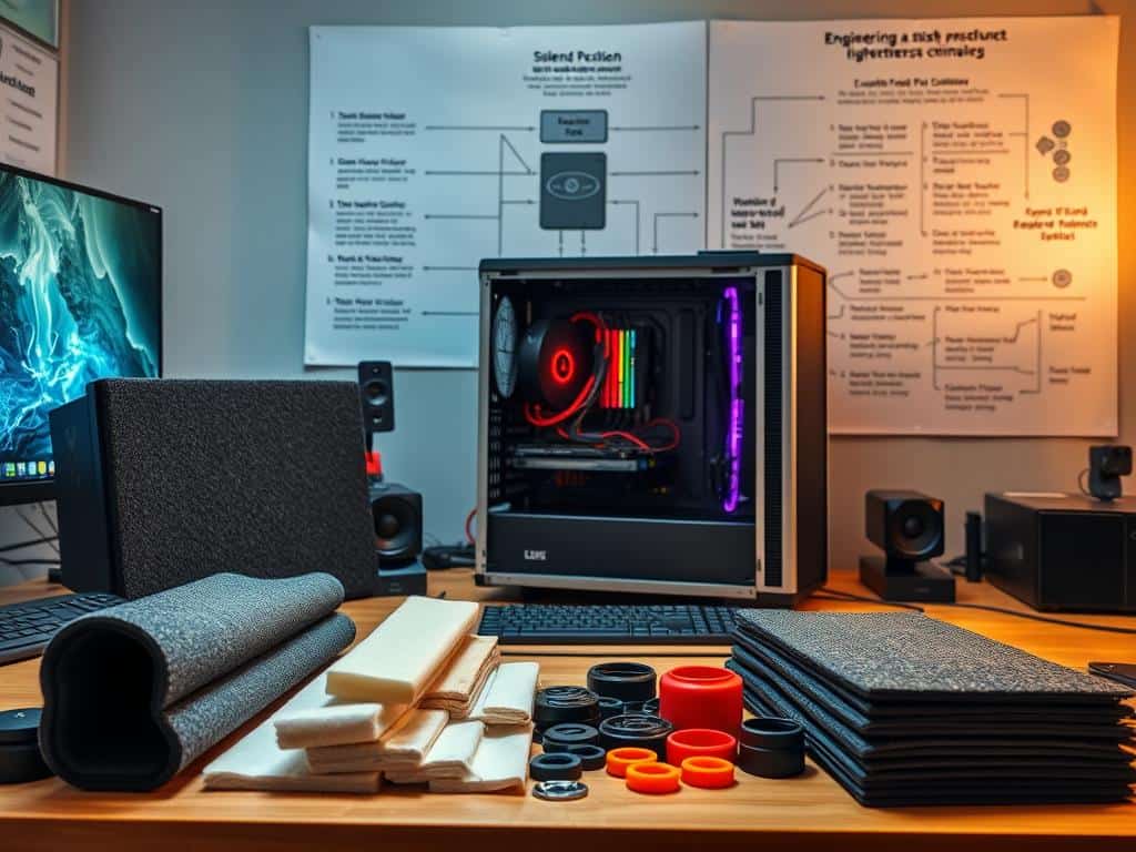 noise reduction techniques for silent PC building